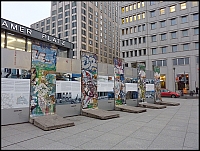Berlin - zbytky Berlínské zdi