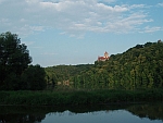 Brněnská přehrada - hrad Veveří