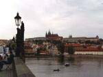 Praha - Hradany z Karlova mostu
