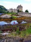 Eilean Donan Castle - v poped fialov nprstnk