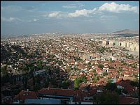 Pohled na Ankaru z Citadely